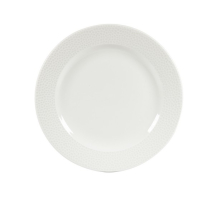 CHURCHILL SUPER VITRIFIED ISLA WHITE FOOTED PLATE 9.2inch