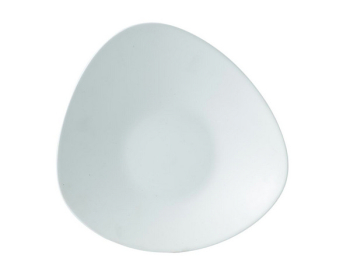 CHURCHILL LOTUS WHITE MELAMINE SHALLOW BOWL 31.7OZ