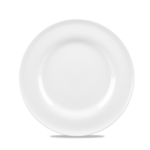 CHURCHILL SUPER VITRIFIED CONTEMPO WHITE PLATE 9inch