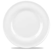 CHURCHILL SUPER VITRIFIED CONTEMPO WHITE PLATE 12.4inch