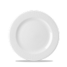 CHURCHILL SUPER VITRIFIED BAMBOO WHITE PLATE 8.4inch