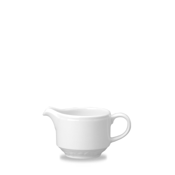 CHURCHILL SUPER VITRIFIED CHATEAU WHITE MILK JUG 4.9OZ