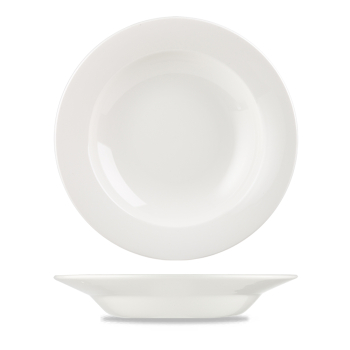 CHURCHILL SUPER VITRIFIED CLASSIC WHITE PASTA BOWL 24OZ