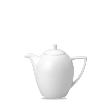 CHURCHILL SUPER VITRIFIED ULTIMO WHITE BEVERAGE POT 15OZ