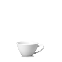 CHURCHILL SUPER VITRIFIED ULTIMO WHITE CAPPUCCINO CUP 6.5OZ