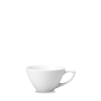 CHURCHILL SUPER VITRIFIED ULTIMO WHITE CAFÉ AMERICANO CUP 8OZ