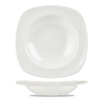 CHURCHILL SUPER VITRIFIED WHITE X SQUARED SQUARE PASTA BOWL 21OZ