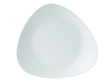 CHURCHILL LOTUS WHITE MELAMINE PLATTER 13.8X12.8inch