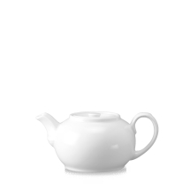 CHURCHILL SUPER VITRIFIED WHITE HOLLOWARE NOVA TEAPOT 15OZ