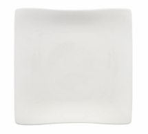 CERA FLAT SQUARE PLATE 28X28CM