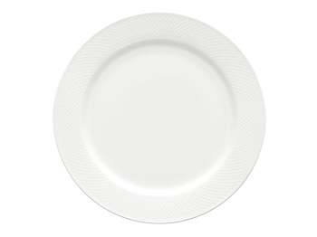 EASY WHITE FLAT PLATE 16CM