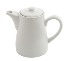 OLYMPIA WHITEWARE COFFEE POTS 310ML 11OZ X4 U824