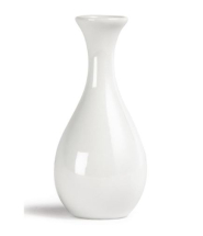 OLYMPIA WHITEWARE BUD VASE 5''  WHITE