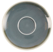 OLYMPIA KILN CAPPUCCINO SAUCER OCEAN 140MM X6