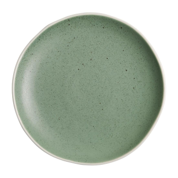 OLYMPIA CHIA PLATES GREEN 20.5CM/8Inch  X6