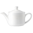 VOGUE LID 2 15OZ TEAPOT MONACO WHITE MONACO 9001C666