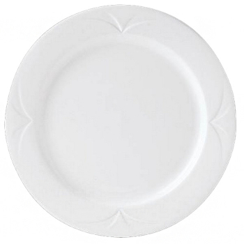 MAN PLATE 8 20.25CM BIANCO BIANCO 9102C404