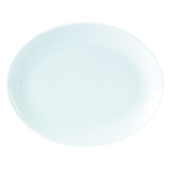 DPS PORCELITE STANDARD OVAL PLATE 9.5Inch