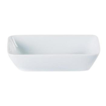 DPS PORCELITE STANDARD RECTANGULAR DISH 12OZ