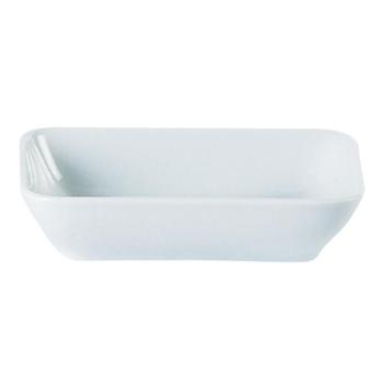 DPS PORCELITE STANDARD RECTANGULAR DISH 8OZ