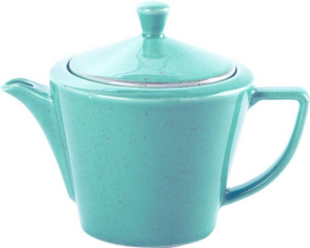 DPS PORCELITE SEASONS SEA SPRAY CONIC TEAPOT 18OZ