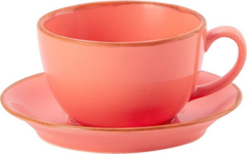 DPS PORCELITE SEASONS CORAL BOWL CUP 9OZ