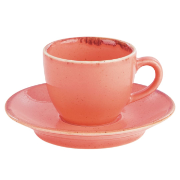 SEASON CORAL ESPRESSO SAUCER 12CM 4.5Inch 122112CO X 6