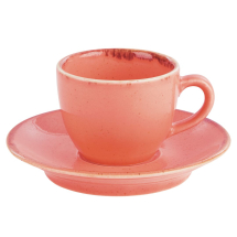 SEASON CORAL ESPRESSO SAUCER 12CM 4.5inch 122112CO X 6