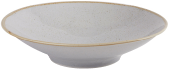 SEASONS STONE FOOTED BOWL 26CM X6 368126ST