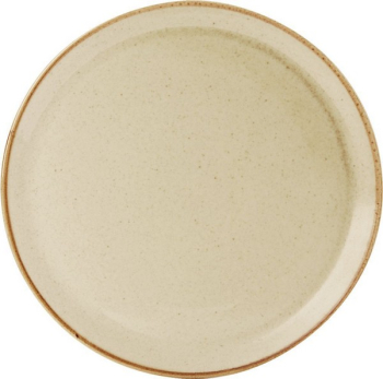 DPS PORCELITE SEASONS WHEAT PIZZA PLATE 12.6Inch