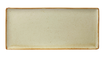 DPS PORCELITE SEASONS WHEAT RECTANGULAR PLATTER 13.8X6Inch