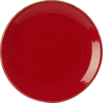 DPS PORCELITE SEASONS MAGMA COUPE PLATE 11Inch