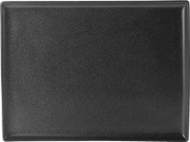 DPS PORCELITE SEASONS GRAPHITE RECTANGULAR PLATTER 13.8X9.8inch