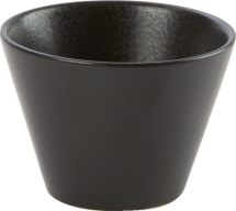 DPS PORCELITE SEASONS GRAPHITE CONIC BOWL 7OZ