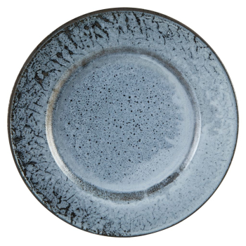 DPS PORCELITE AURA GLACIER RIMMED PLATE 12.6Inch