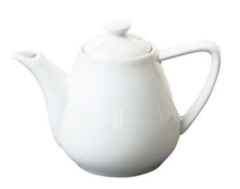 GREAT WHITE TEA POT 16OZ 46CL X 4