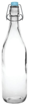 OLYMPIA GLASS WATER BOTTLE 35.2OZ/1L