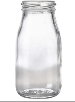 GENWARE MINI MILK BOTTLE 20CL 120 X 58MM  X12