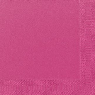 DUNI NAPKIN 40CM 3PLY FUCHSIA