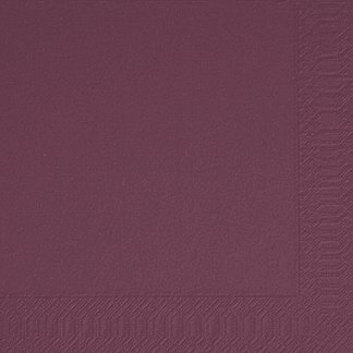 DUNI NAPKIN 40CM 3PLY PLUM