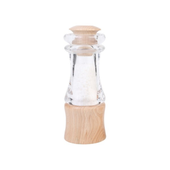 T&G CLASSIC SALT MILL CLEAR ACRYLIC & FSC BEECH