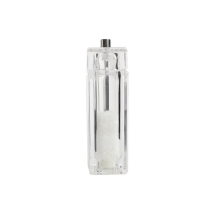 T&G SQUARE SALT MILL CLEAR ACRYLIC 150MM