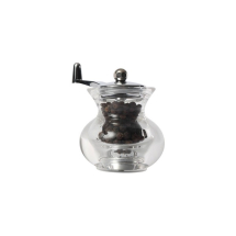 T&G CAULDRON PEPPER MILL CLEAR ACRYLIC CRANK HANDLE