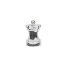 T&G CAPSTAN MICRO PEPPER MILL CLEAR ACRYLIC 70MM