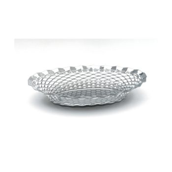 S/ST.OVAL BASKET 11.3/4Inch X 9.1 171