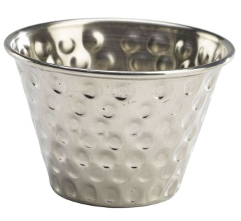 STAINLESS STEEL HAMMERED RAMEKIN 4OZ