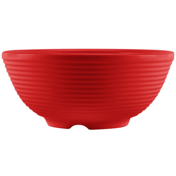 MELAMINE FLUTED RAMEKIN RED 3OZ