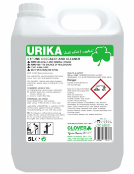 CLOVER URIKA STRONG DESCALER & CLEANER 5LTR