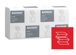 KATRIN PLUS Z-FOLD PAPER TOWEL MEDIUM 2PLY HANDY PACK 135SHTS