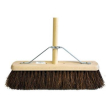 Industrial Medium Platform Broom Fitted with Handle and Stay 18"